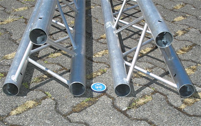 hq5 2x Traverse Truss Stücke Opti Trilite 200 ca 1,6m ca 1,4m =ca 3m (7AB) 