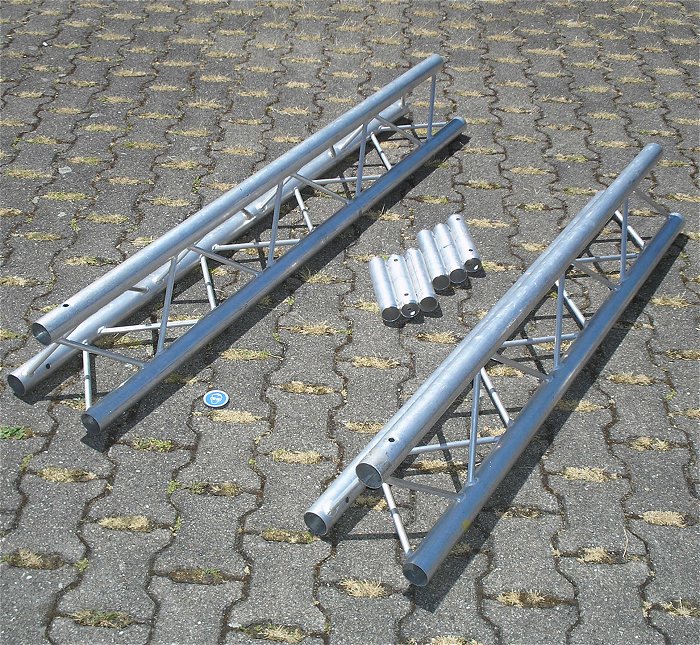 hq 2x Traverse Truss Stücke Opti Trilite 200 ca 1,6m ca 1,4m =ca 3m (8AB) 