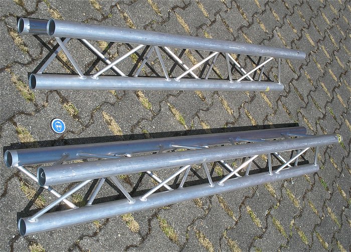 hq4 2x Traverse Truss Stücke Opti Trilite 200 ca 1,6m ca 1,4m =ca 3m (8AB) 