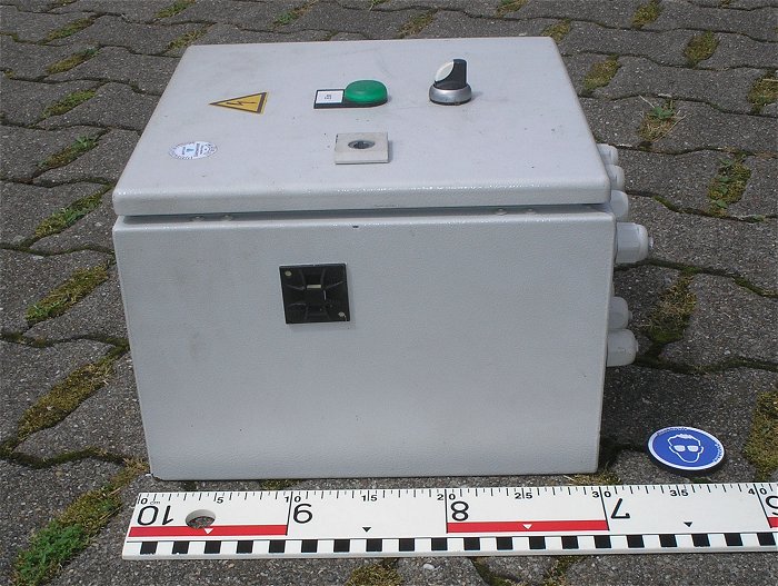 hq2 Schaltschrank Stahl Gehäuse mit Tür ca 30x30x22cm Rittal AE-1033