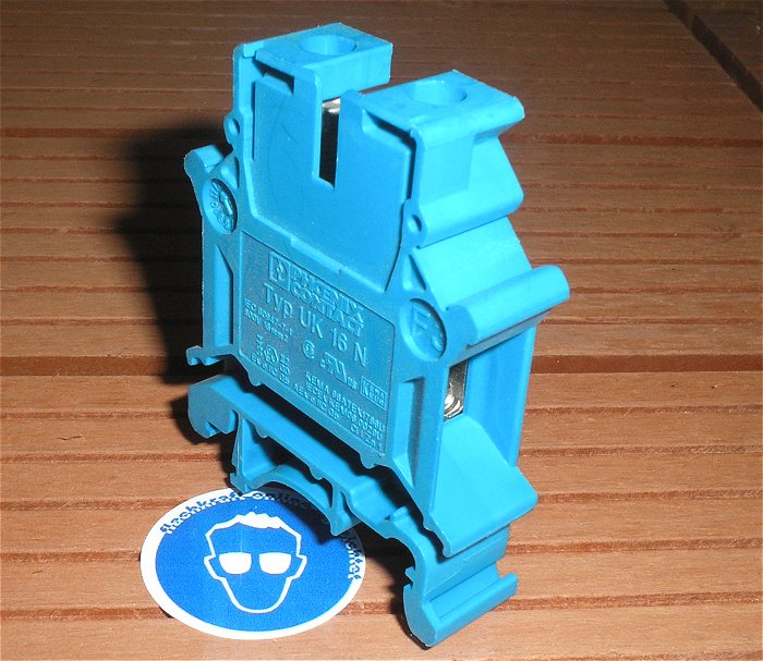 hq1 ca 45x Klemme Reihenklemme blau 16mm² Phoenix Contact UK 16N BU