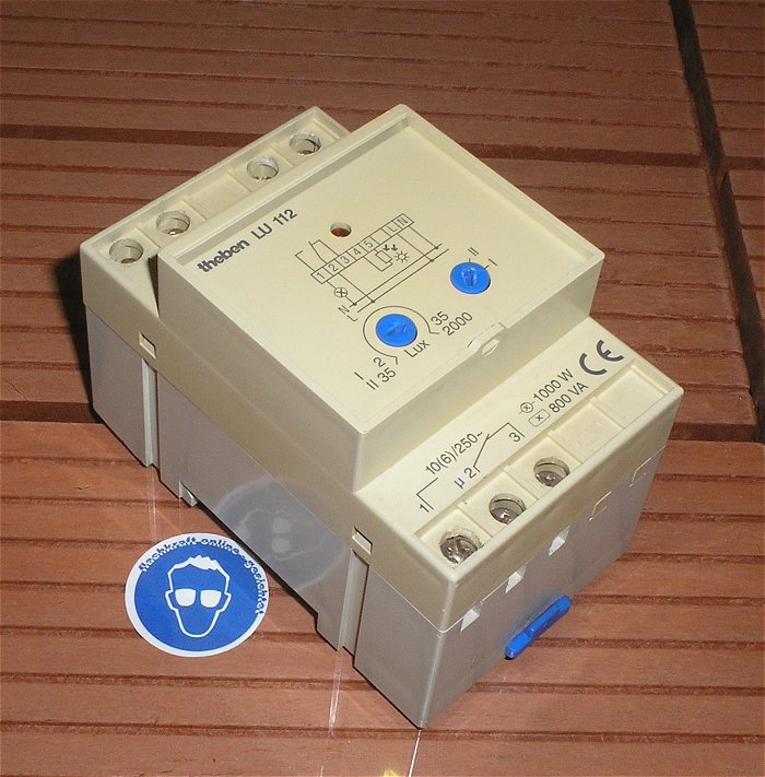 hq Dämmerungsschalter 230V Volt AC 1xUM ohne Sensor Theben LU 112