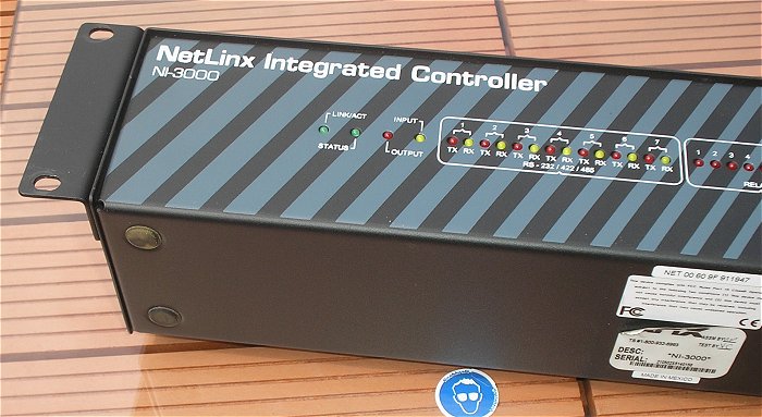 hq1 Rackgehäuse 19Zoll 2HE AMX NetLinx Integrated Controller NI-3200