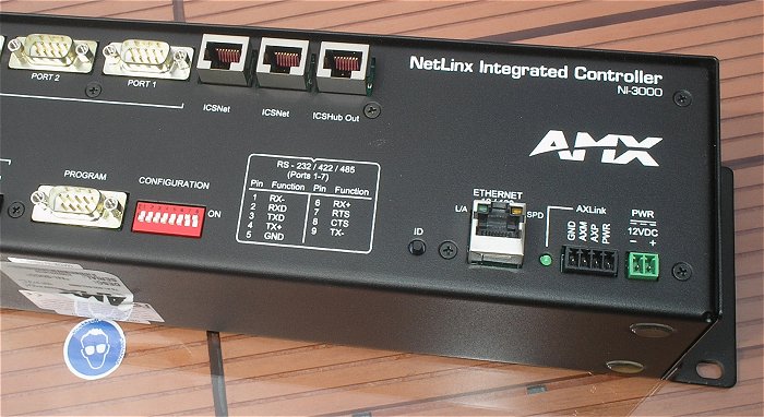 hq4 Rackgehäuse 19Zoll 2HE AMX NetLinx Integrated Controller NI-3200