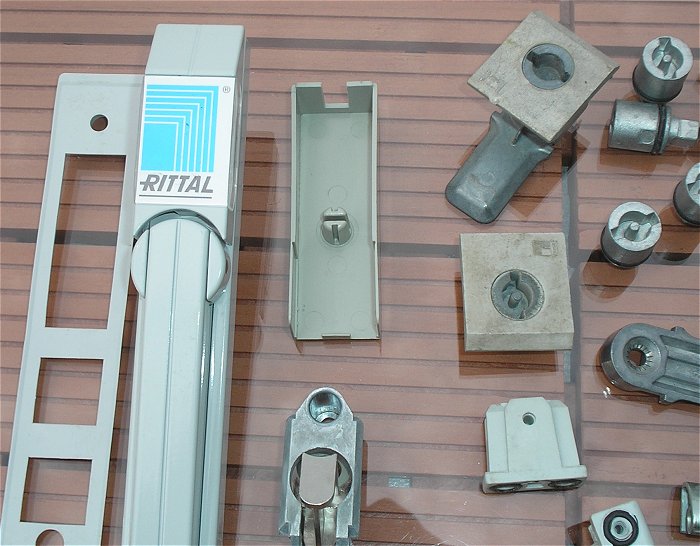 hq5 Posten Bauteile u.a Ergoform S Schloß für Schaltschrank 2x Schlüssel Rittal 3524