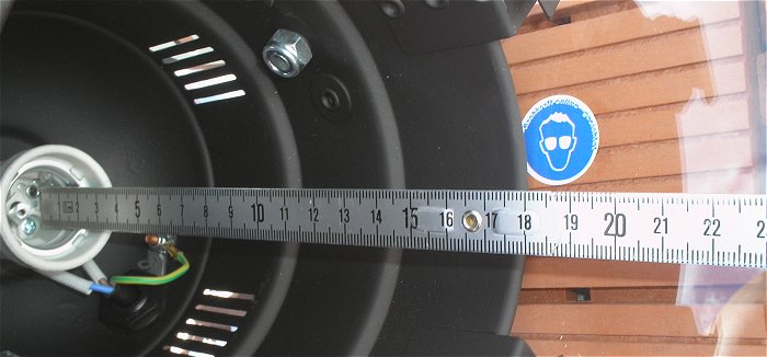 hq9 2x PAR 38 Spot Scheinwerfer Gehäuse schwarz E-27 Sockel Steinigke EAN 4026397414295