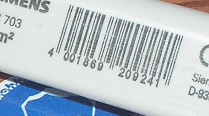hq4 Sammelschiene Stiftsammelschiene 16mm² 1P ca 97cm Siemens 5ST3703 EAN 4001869209241