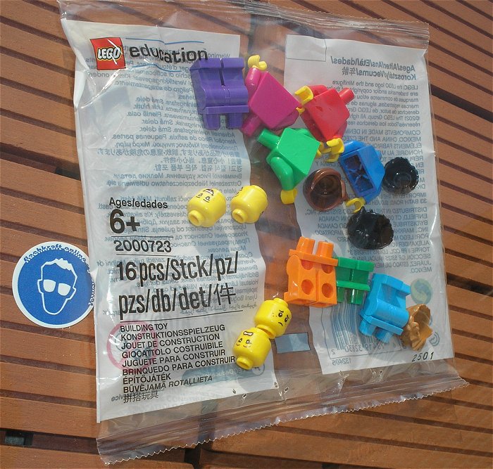 hq1 Minifiguren Konstruktionsspielzeug Lego Education 2000723 6306376 673419328302