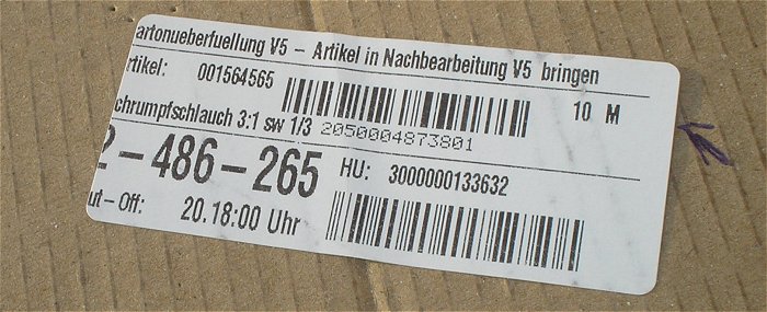 hq2 ca 40m Schrumpfschlauch (ca 10m 2:1 0,75⁄2,5 - 3:1 1⁄3 - 2:1 2⁄4,5 - 2:1 3⁄6,5)