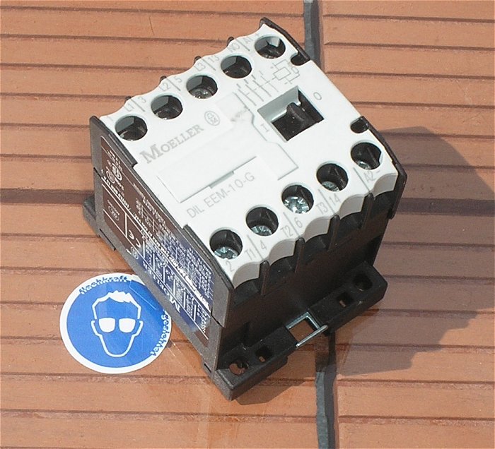 hq Schütz Leistungsschütz 24V Volt DC 3S1S Moeller DILEEM DIL EEM-10-G