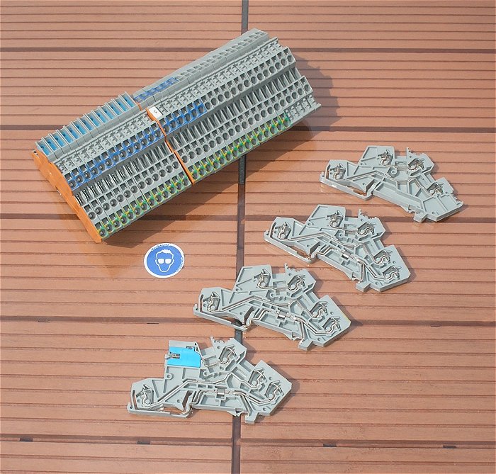 hq 36x Klemme Reihenklemme 2,5mm² u.a. Wago 775-641 642 645 646 + 2x Deckel 325