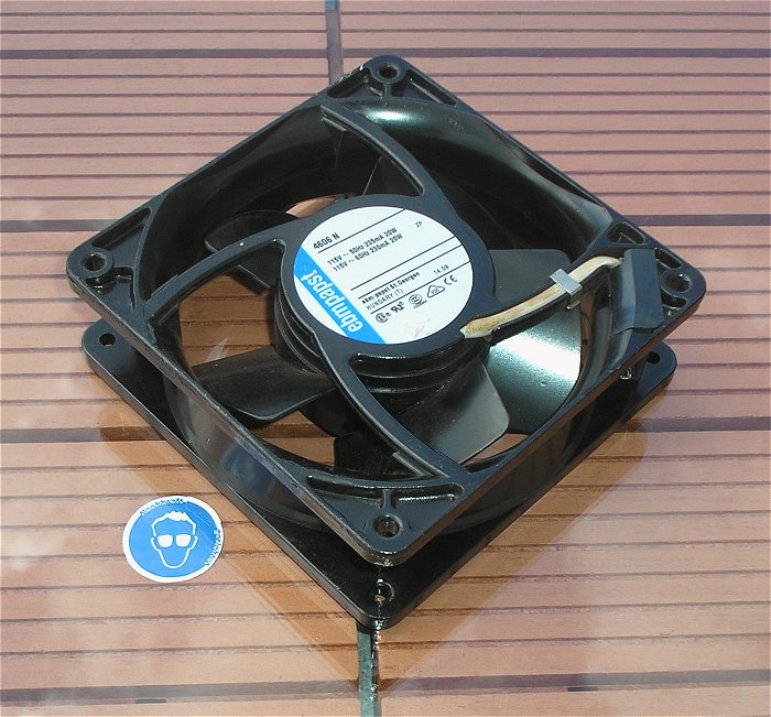 hq Lüfter Ventilator 115V Volt AC ca 120mm 12cm ebm Papst ebmpapst 4606N