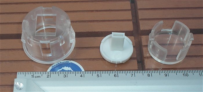 hq3 ca 30x Taster Einbautaster Kunststoffgehäuse Snap in rund 1Schließer