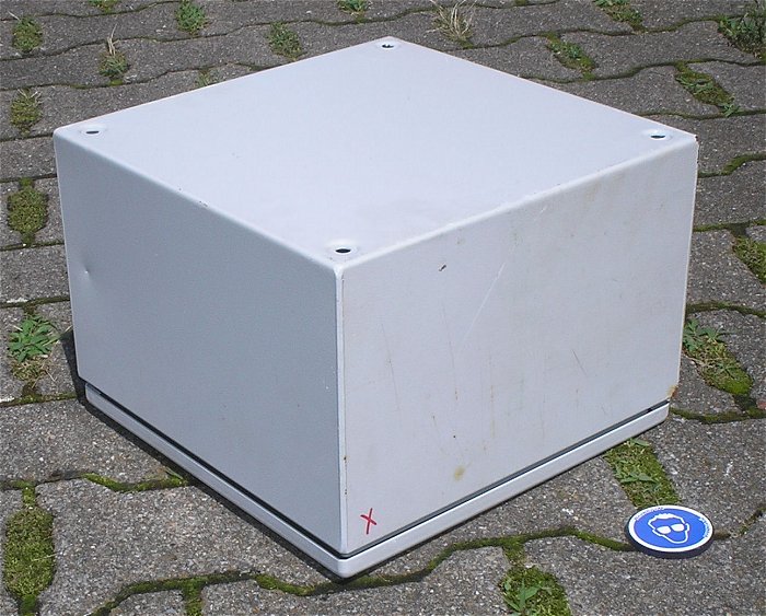 hq1 Schaltschrank Stahl Gehäuse mit Tür ca 30x30x22cm Rittal AE-1033.500
