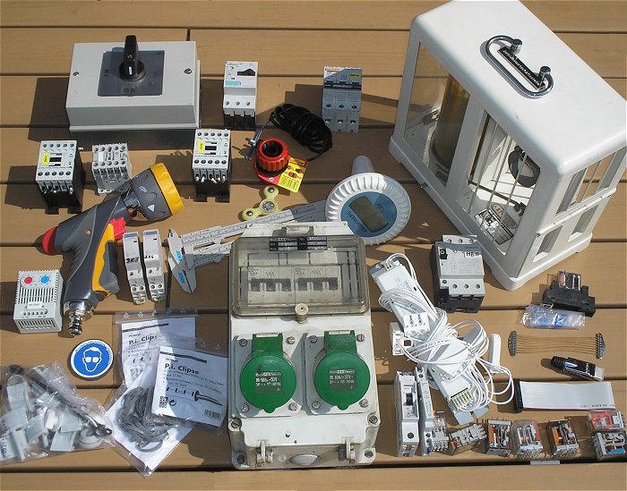 hq Thermo Hygrograph Lambrecht Verteilergehäuse Schalter PI Clipse Sicherungen