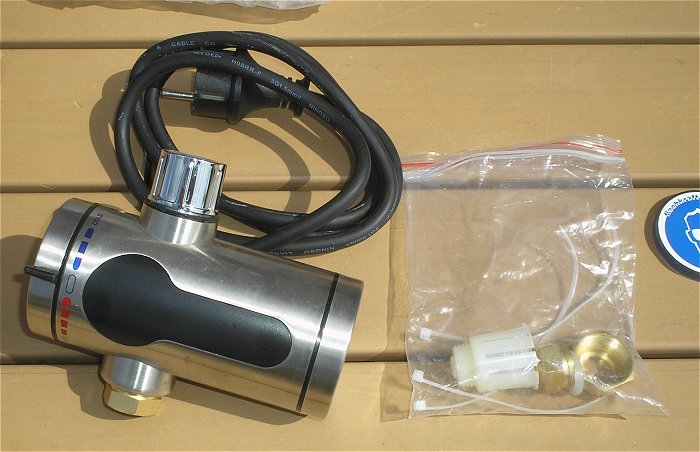 hq1 3x Durchlauferhitzer für Wasserhahn 230V Volt AC Maxxmee  EAN 4052926049003
