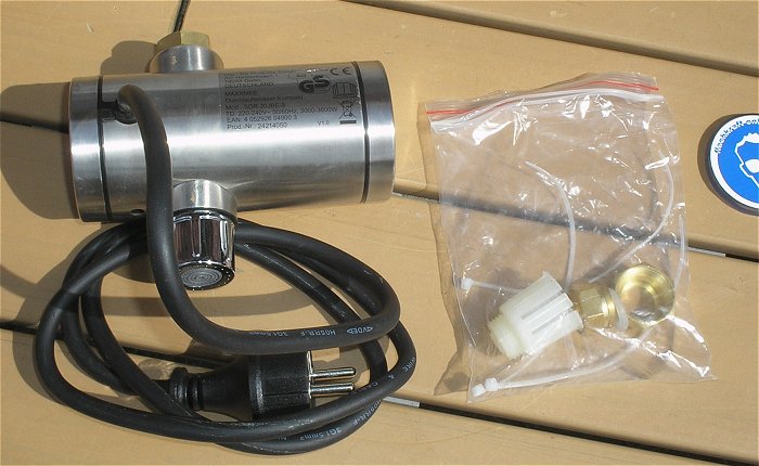 hq2 3x Durchlauferhitzer für Wasserhahn 230V Volt AC Maxxmee  EAN 4052926049003