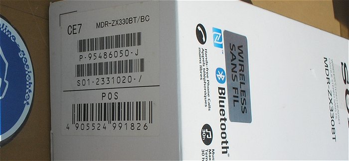 hq7 Bluetooth Kopfhörer 1x MDR-ZX330BT BC 2x RF NCH-500 2x JBL E45BT  EAN 6925281918094