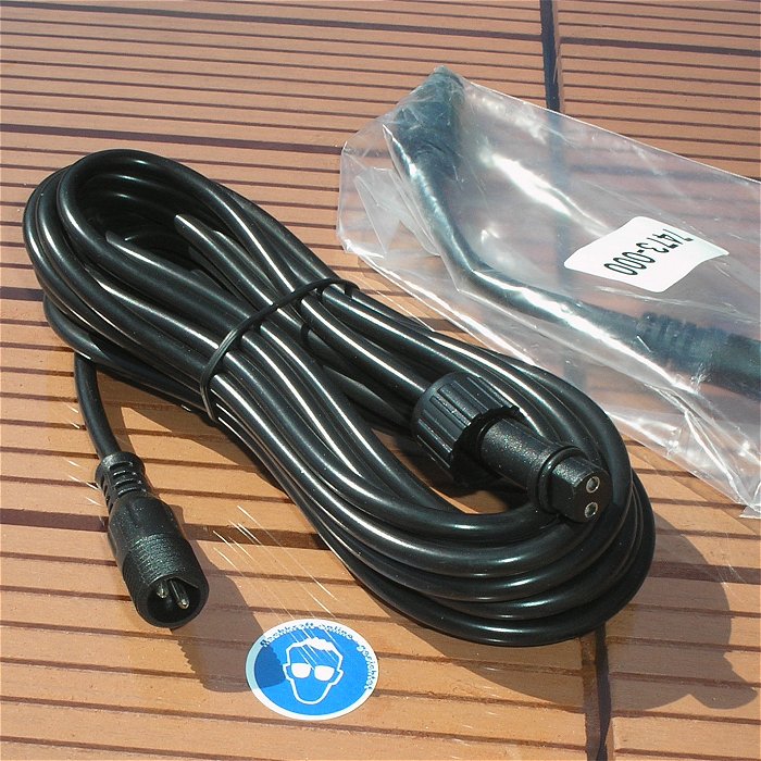 hq Kabel 7473-000 + Verlängerungsleitung 2polig 5m Esotec GmbH 101738 EAN 4260057862198