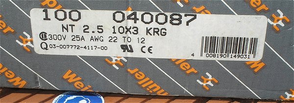 hq3 Reihenklemmen Tastergehäuse Sicherung LED Lupenleuchte CD Rohlinge Lichtschranke