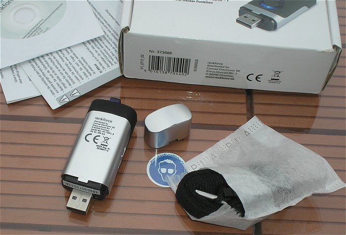 hq2 4 Stück USB GPS-Datenlogger Aufzeichnung Renkforce GT-730FL-S 373689  EAN 4016138704402