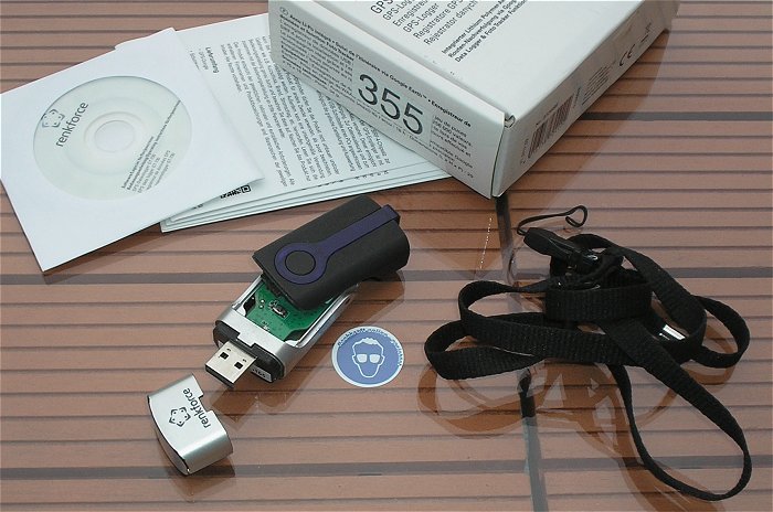 hq7 4 Stück USB GPS-Datenlogger Aufzeichnung Renkforce GT-730FL-S 373689  EAN 4016138704402