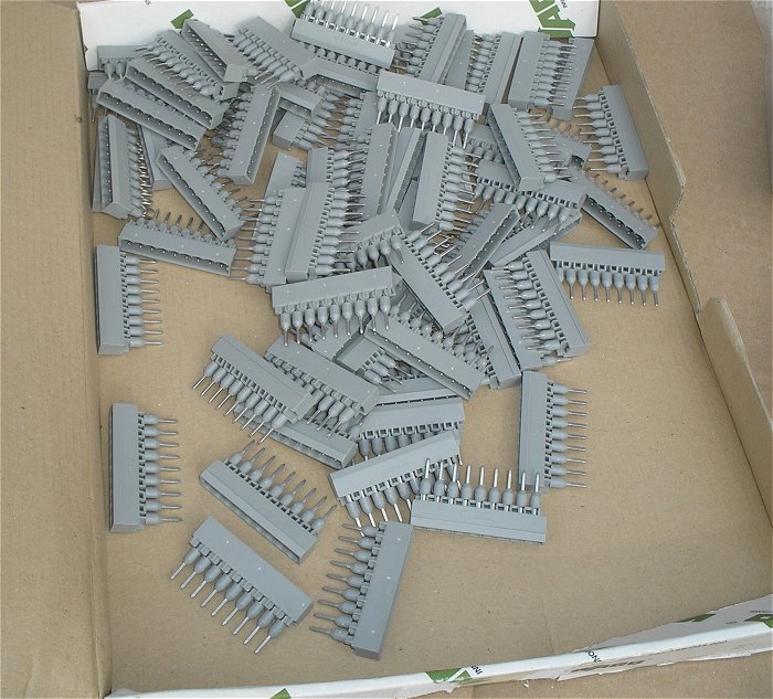 hq5 Posten diverse Steckverbinder Printleiste Steckerleiste Leiterplattenstecker Wago