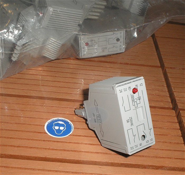 hq Relais Steckrelais 110V Volt DC 2S2Ö 2 Öffner 2 Schließer 250V AC 5A Wago 286-339