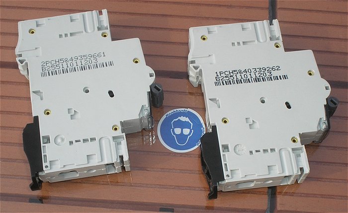 hq2 10x Leitungsschutzschalter LS Automat Sicherung B25 A Ampere 1polig General Electric