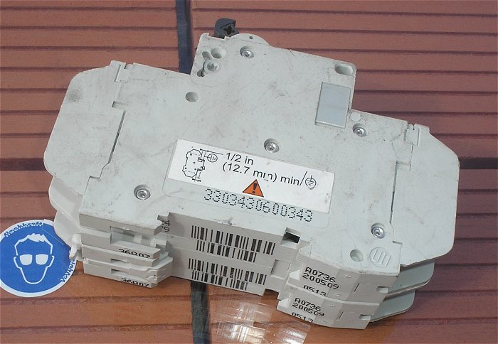 hq2 Leitungsschutzschalter LS Automat Sicherung C0,5 A Ampere 2polig Merlin Gerin