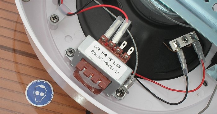 hq3 Lautsprecher Ela 100V PA Audio 2,5 5 10W VA Transformator Trafo Omnitronic DAL-2