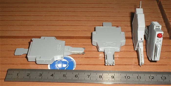 hq2 Steck-Sicherungssockel für Glassicherung 5x20 6,3A Ampere 24V Volt AC DC LED Wago