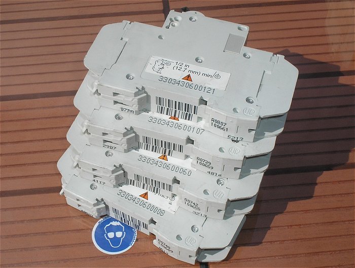 hq1 7 Leitungsschutzschalter LS Automat Sicherung 1polig C0,5 0,5A C5 5A C10 10A C15