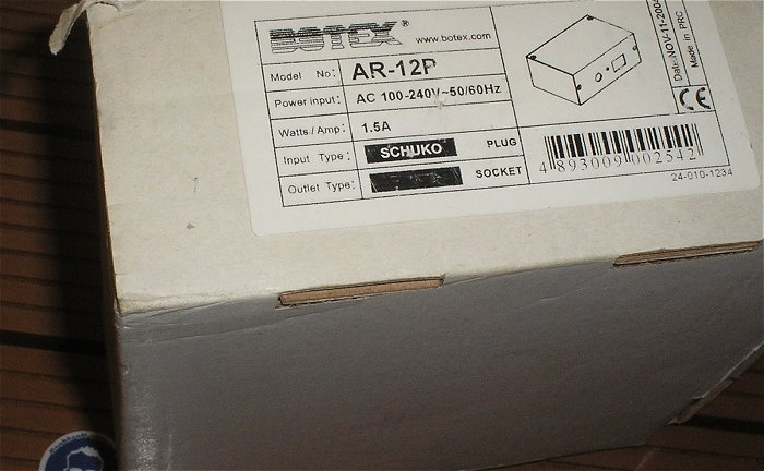 hq6 Lichtsteuerung Botex AR-12 4893009003136 + Archi DMX Recorder AR-12P 4893009002542