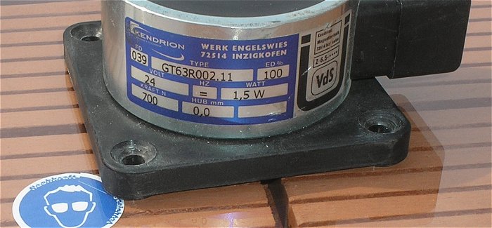 hq4 Türhaftmagnet Haftmagnet Elektromagnet 24V Volt DC VDC 700N 1,5W + Gegenplatte
