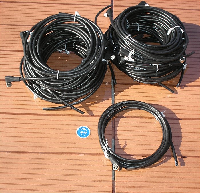 hq Sensor-Aktor-Kabel 3 polig Buchse M8 Binder 70-3408-52-03 B2130 0329 1910969