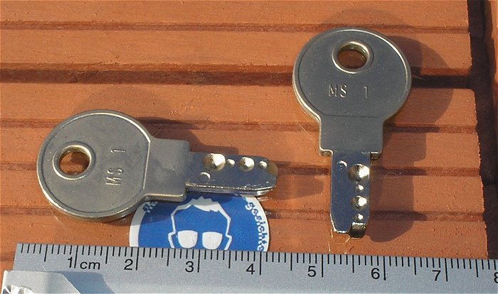 hq3 ein Schlüsselschalter mit 2x Moeller M22 K10 1S Schließer + 1x Schlüssel MS 1