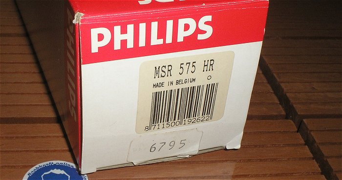 hq5 Leuchtmittel Entladungslampe 575W Watt G22 Philips MSR 575 HR EAN 8711500192622