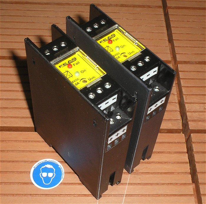 hq 2x Netzteil für Hutschiene 230V Volt AC auf 24V DC 1A Ampere FEAS SNT1424