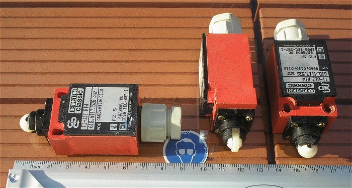 hq5 2x Endschalter Rollenschalter 1S1Ö Bernstein TI-U1Z RIW 618.4117.526