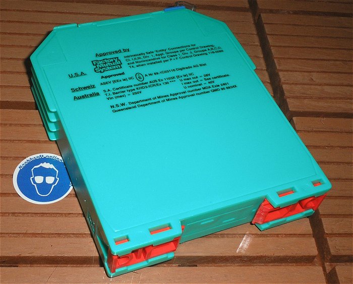 hq3 Trennverstärker 0-20mA 24V DC Pepperl & Fuchs K-Series KHD3-ICR Ex 130 200 71035