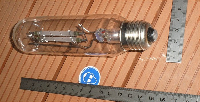 hq1 Leuchtmittel Natriumdampflampe Sylvania Twin Arc SHP-TS 50W E27 20712 EAN 5410288207124