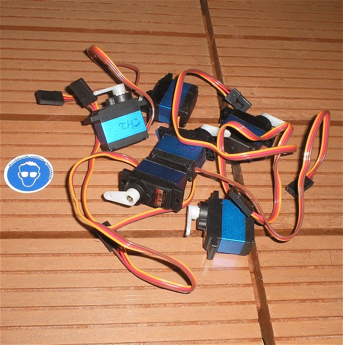 hq 6x Mini-Servo Digitalservo Motor JR 4,8-6V Modellbau Reely DS-8220 TG Digital