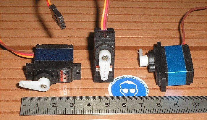 hq4 6x Mini-Servo Digitalservo Motor JR 4,8-6V Modellbau Reely DS-8220 TG Digital