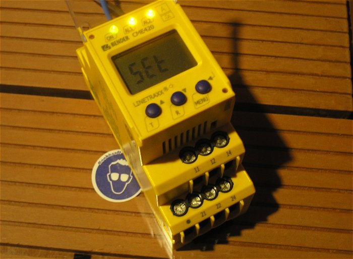 hq7 Stromrelais Current Monitor 70-300V AC DC 0,1-16A Ampere Bender CME420-D-2