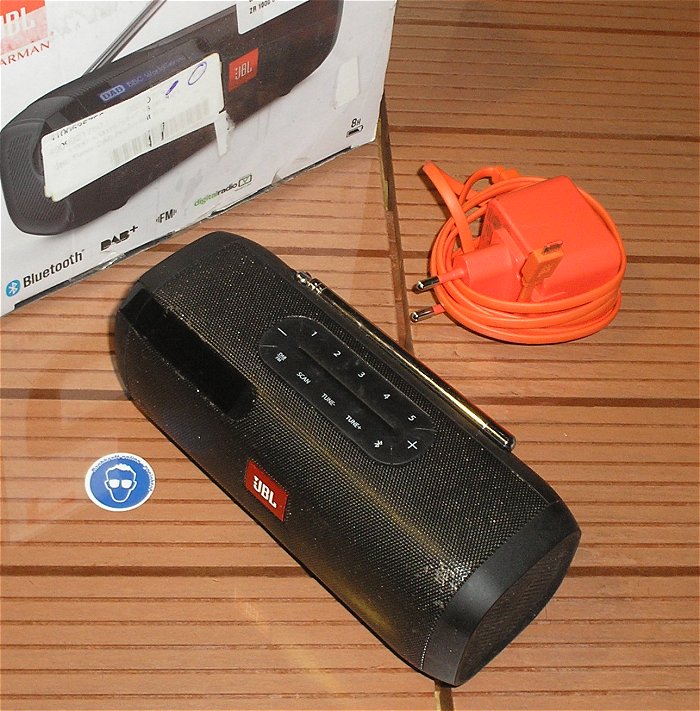 hq Radio Receiver DAB USB Akku BT Lautsprecher Aktiv Box JBL jbltunerblkeu EAN 6925281935237