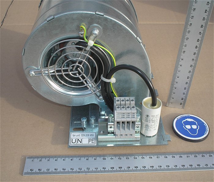 hq3 Lüfter Radiallüfter 230V Volt AC 87W RC Technik RC-D2E 097-BI 56-F2 BG1 029.208959