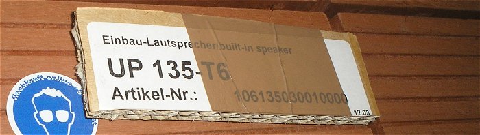 hq8 Lautsprecher Ela 100V PA Audio 1,5 3 6W VA 4Ohm Transformator Trafo UP 135-T6