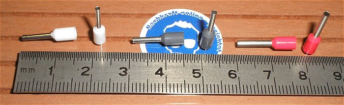 hq1 450tlg. Box Aderendhülsen teilisoliert 0,5 0,75 1 1,5 2,5 4 6 10 16 mm²  EAN 4040746159620
