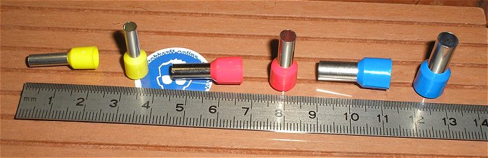 hq3 450tlg. Box Aderendhülsen teilisoliert 0,5 0,75 1 1,5 2,5 4 6 10 16 mm²  EAN 4040746159620